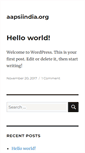Mobile Screenshot of aapsiindia.org